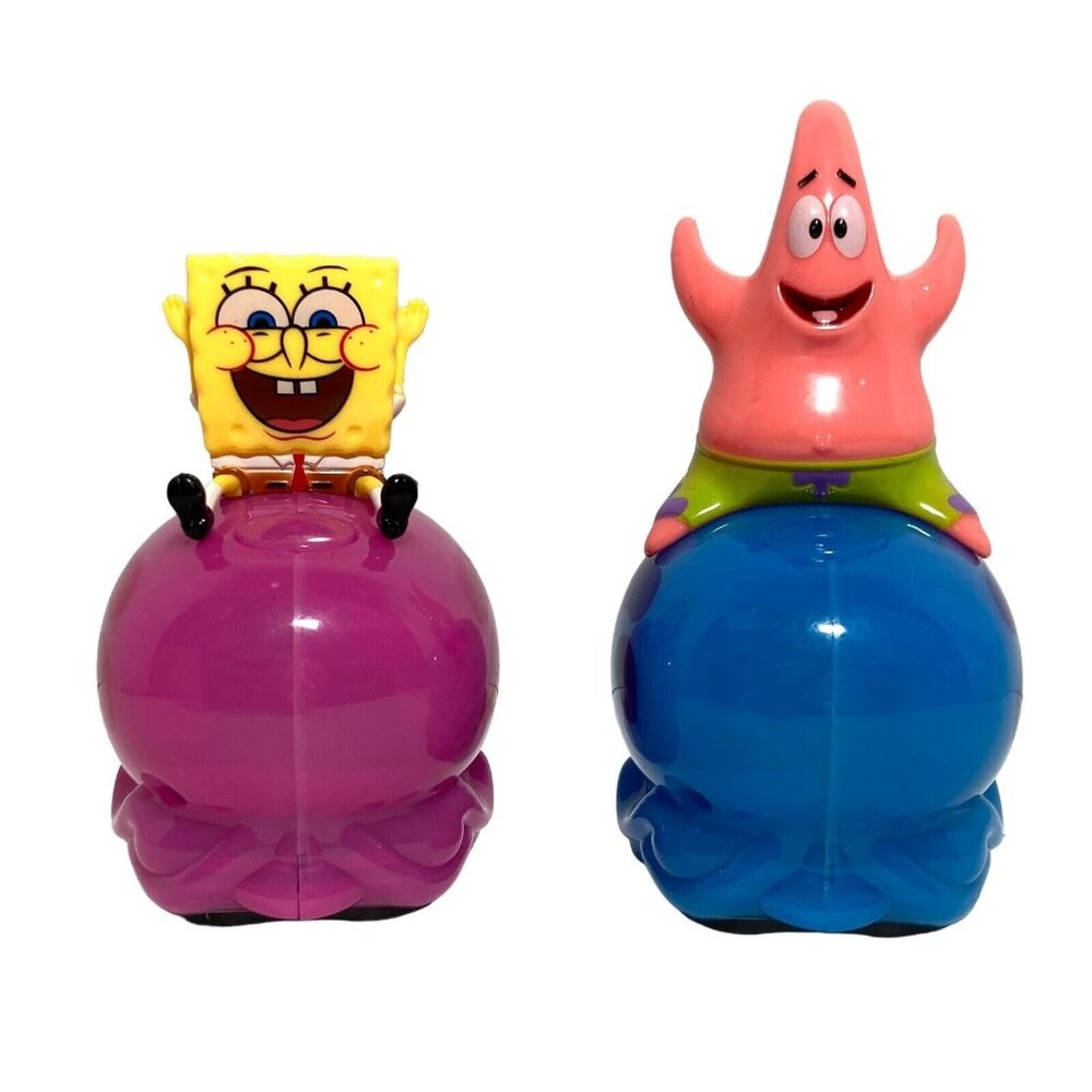 SpongeBob SquarePants Patrick Jellyfish Racers Push N Go Powered Lights & Sounds